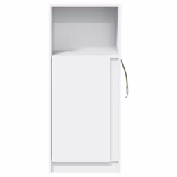 vidaXL Sideboard with LED Side Cabinet Highboard Engineered Wood - white, 42.5 x 34 x 100 cm - Additional view 5