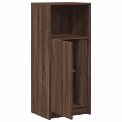 vidaXL Sideboard with LED Side Cabinet Highboard Engineered Wood - brown oak, 42.5 x 34 x 100 cm - Additional view 6