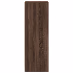 vidaXL Sideboard with LED Side Cabinet Highboard Engineered Wood - brown oak, 42.5 x 34 x 100 cm - Additional view 7
