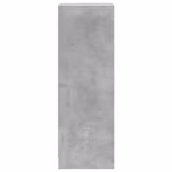 vidaXL Sideboard with LED Cupboard Side Cabinet Highboard Engineered Wood - concrete grey, 38 x 34 x 100 cm - Additional view 6