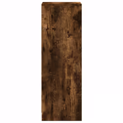 vidaXL Sideboard with LED Cupboard Side Cabinet Highboard Engineered Wood - smoked oak, 38 x 34 x 100 cm - Additional view 6