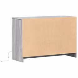 vidaXL TV Cabinet with LED TV Stand Media Unit TV Unit Engineered Wood - grey sonoma - Additional view 7