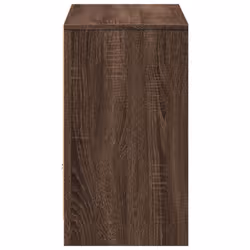 vidaXL TV Cabinet with LED TV Stand Media Unit TV Unit Engineered Wood - brown oak - Additional view 6
