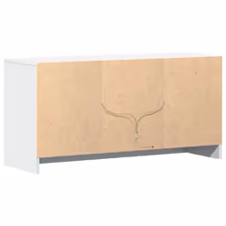 vidaXL TV Cabinet with LED TV Stand TV Unit Media Cabinet Engineered Wood - white, 100 x 34 x 50 cm - Additional view 7