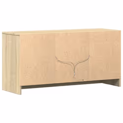 vidaXL TV Cabinet with LED TV Stand TV Unit Media Cabinet Engineered Wood - sonoma oak, 100 x 34 x 50 cm - Additional view 7