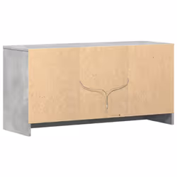 vidaXL TV Cabinet with LED TV Stand TV Unit Media Cabinet Engineered Wood - concrete grey, 100 x 34 x 50 cm - Additional view 7