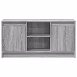 vidaXL TV Cabinet with LED TV Stand TV Unit Media Cabinet Engineered Wood - grey sonoma, 100 x 34 x 50 cm - Additional view 5