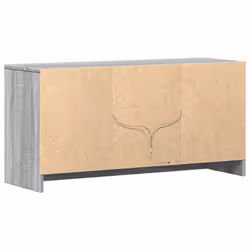 vidaXL TV Cabinet with LED TV Stand TV Unit Media Cabinet Engineered Wood - grey sonoma, 100 x 34 x 50 cm - Additional view 7