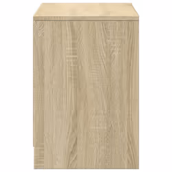 vidaXL TV Cabinet with LED TV Stand Media TV Unit Sonoma Oak Engineered Wood - Additional view 6