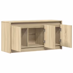 vidaXL TV Cabinet with LED TV Stand Media TV Unit Sonoma Oak Engineered Wood - Additional view 8