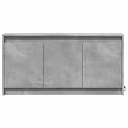 vidaXL TV Cabinet with LED TV Stand TV Unit Concrete Grey Engineered Wood - Additional view 5