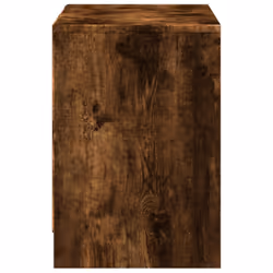 vidaXL TV Cabinet with LED TV Stand TV Unit Media Unit Engineered Wood - smoked oak, 100 x 34 x 50 cm - Additional view 6