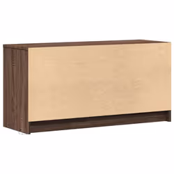 vidaXL TV Cabinet with LED TV Stand TV Unit Media Unit Engineered Wood - brown oak, 100 x 34 x 50 cm - Additional view 7