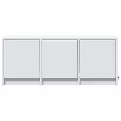 vidaXL TV Cabinet with LED TV Stand TV Unit Engineered Wood - white, 97x 34 x 40 cm - Additional view 5