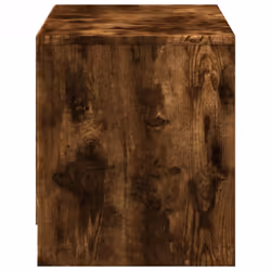 vidaXL TV Cabinet with LED TV Stand TV Unit Engineered Wood - smoked oak, 97x 34 x 40 cm - Additional view 6