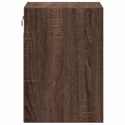 vidaXL TV Wall Cabinet with LED Lights TV Unit Wall Mounted Cabinet - brown oak, 41 x 31 x 45 cm/ 1 pcs - Additional view 6