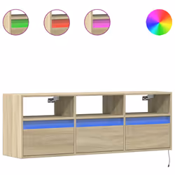 VidaXL 852343, Wood, Wood, Wood, 3 drawer(s), 1300 mm, 310 mm