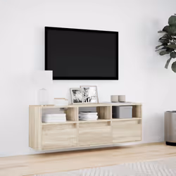 VidaXL 852343 TV cabinet/entertainment centre 3 drawer(s) - Additional view 4