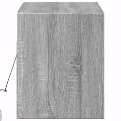 vidaXL TV Wall Cabinet with LED Floating TV Wall Unit Floating TV Cabinet - grey sonoma, 100 x 31 x 38 cm - Additional view 6