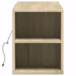 vidaXL TV Wall Cabinet with LED Lights TV Stand Floating Cabinet TV Wall Unit - sonoma oak, 135 x 31 x 39.5 cm - Additional view 6