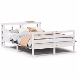 VidaXL 3305934, White, 141 cm, 2.15 m, 82 cm, 1350 x 1900 mm, 1410 x 190 x 820 mm