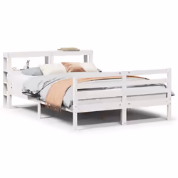 VidaXL 3305944, White, 146 cm, 2.25 m, 82 cm, 1400 x 2000 mm, 1460 x 190 x 820 mm