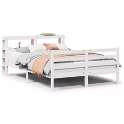 VidaXL 3305946, White, 156 cm, 2.25 m, 82 cm, 1500 x 2000 mm, 1560 x 190 x 820 mm