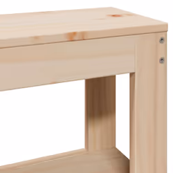 vidaXL Bed Frame with Headboard Bed Base Bedstead 90x200 cm Solid Wood Pine - Additional view 9