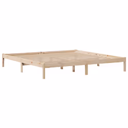 vidaXL Bed Frame with Headboard Bed 180x200 cm Super King Solid Wood Pine - Additional view 6