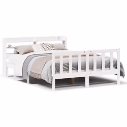 VidaXL 3306579, White, 130 cm, 2.18 m, 82 cm, 1200 x 2000 mm, 1 pc(s)