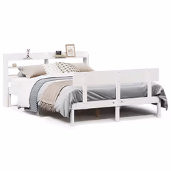 VidaXL 3306608, White, 130 cm, 2.12 m, 82 cm, 1200 x 1900 mm, 21 cm
