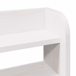 vidaXL Bed Frame with Headboard Bed Base White 160x200 cm Solid Wood Pine - Additional view 8