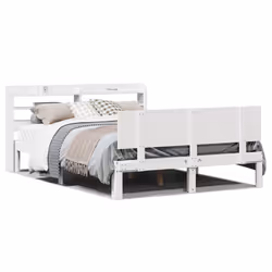 VidaXL 3306830, White, 160 cm, 2.21 m, 82 cm, 1500 x 2000 mm, 21 cm