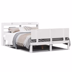 VidaXL 3306832, White, 170 cm, 2.21 m, 82 cm, 1600 x 2000 mm, 21 cm