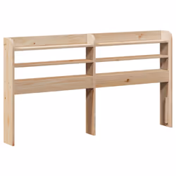 vidaXL Bed Frame with Headboard Bed Base Bedstead 160x200 cm Solid Wood Pine - Additional view 5