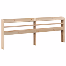 vidaXL Bed Frame with Headboard Bed 180x200 cm Super King Solid Wood Pine - Additional view 7