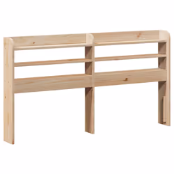 vidaXL Bed Frame with Headboard Bed Base Bedstead 120x200 cm Solid Wood Pine - Additional view 7