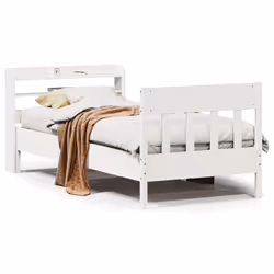 VidaXL 3307003, White, 160 cm, 2.18 m, 82 cm, 1500 x 2000 mm, 1 pc(s)