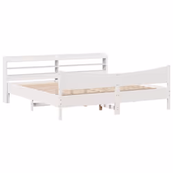 VidaXL 3307036, White, 190 cm, 2.18 m, 82 cm, 1800 x 2000 mm, 1 pc(s)