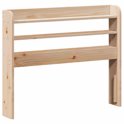 vidaXL Bed Frame without Mattress Bed Base Bedstead 90x200 cm Solid Wood Pine - Additional view 5
