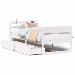 VidaXL 3307141, White, 1300 mm, 2.08 m, 820 mm, 1200 x 1900 mm, 1 pc(s)