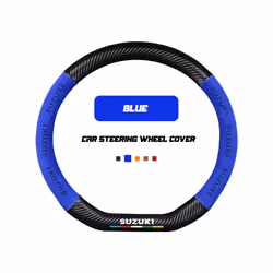 Car Steering Wheel Cover for Suzuki Swift Grand Sport Vitara Sx4 Ignis Baleno Jimny Samurai Alto Alivio Ciaz Celerio S-Cross - D Blue