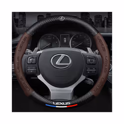 3D Embossing Car Steering Wheel Cover For Lexus GS300 ES330 ES350 NX300H ES300 IS300 GX470 RX300 IS250 GX460 CT200H NX300 GS4 ...