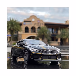 1:32 BMW M8 Alloy Car  Model Diecasts Toy Vehicles Car goods Metal Collection Miniature Toys For kid boy children - green boxed