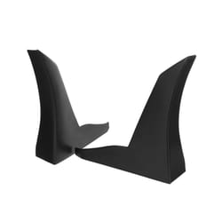 2PCS Universal Car Side Fender Vent Air Wing Cover Trim Bumper Lip Side Splitter Winglet For Subaru WRX STI For HONDA For TOYOTA