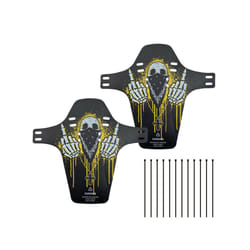 Bike Fender Front +Back Bicycle Mudguard Universal Road Bike Mud Guard - Black devil