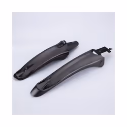 1 Pair Bicycle Mudguard Mountain Bike Fenders Set Mud Guards Bicycle Mudguard Wings For Bicycle Front/Rear Fenders - Black