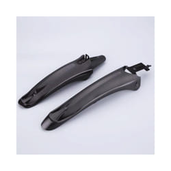 1 Pair Bicycle Mudguard Mountain Bike Fenders Set Mud Guards Bicycle Mudguard Wings For Bicycle Front/Rear Fenders - Black