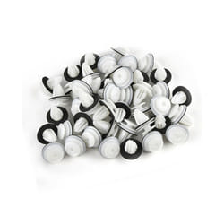 50* Plastic Trunk Screw Rivets Set Car Bumper Fender For Auto Fastener Clips car buckle