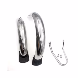 Electric Bicycle Mudguard 14 inch BMX Kugoo V1 Folding Bike Fender Aluminum Alloy Bike Wings From Rain All inclusive